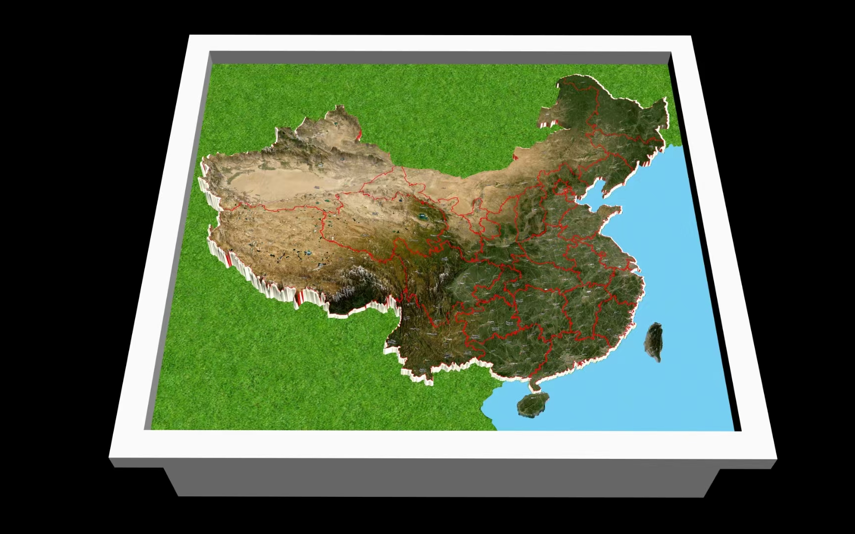 *地形地貌沙盘模型制作专家——让山川湖海触手可及